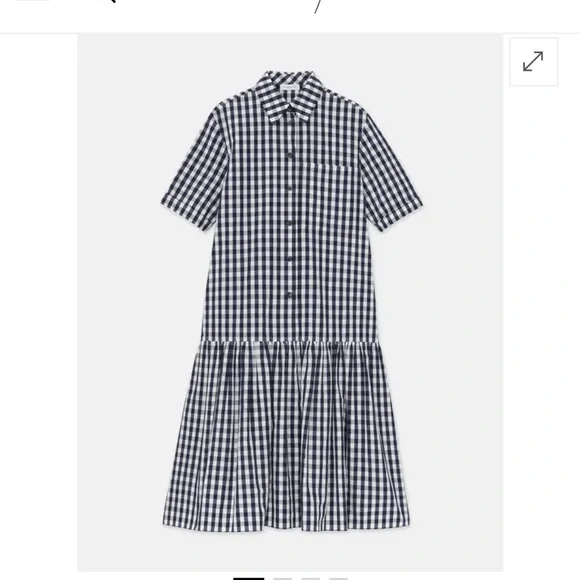 Lafayette 148 New York Womens Troy Dress, navy, size S, perfect condition - Picture 1 of 6